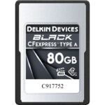 DELKIN CFEXPRESS™ BLACK -VPG400- 80GB (TYPE A)