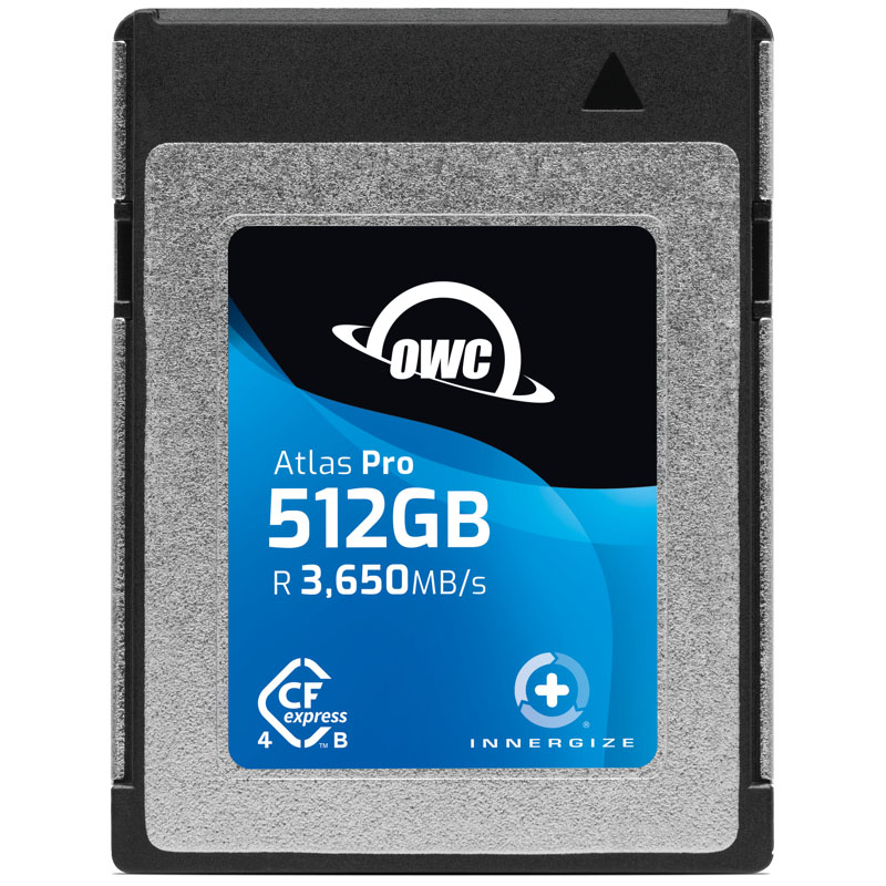 OWC CFEXPRESS ATLAS PRO R3650/W3000/SW800 (TYPE B) G4 – 512GB