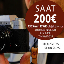 Fujifilm XF 27mm F2.8 kampanja